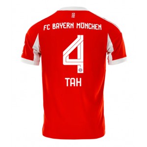 Fotbalové Dres Bayern Munich Jonathan Tah #4 Domácí Oblečení 2025-26 Krátký Rukáv